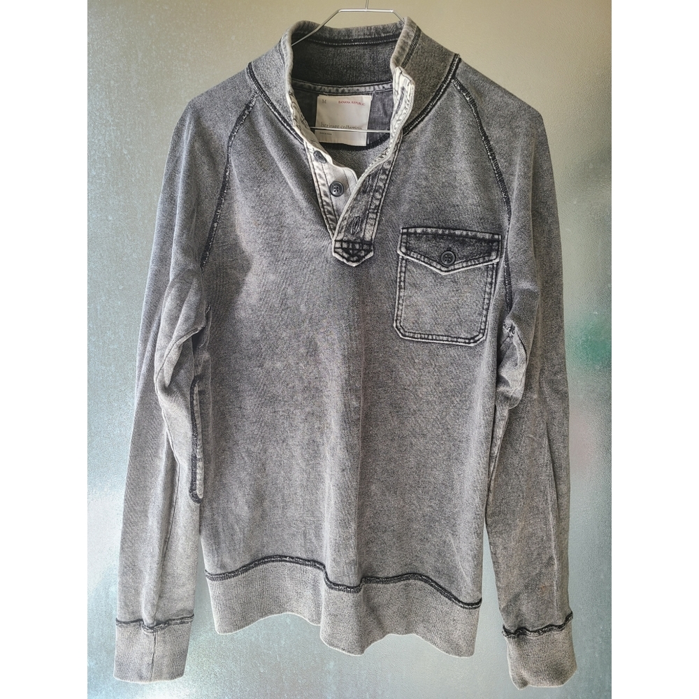 banana republic Shawl Collar Pullover

Acid wash
